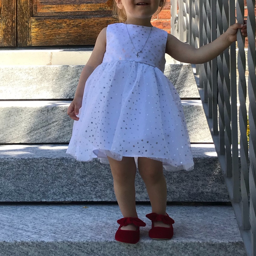 Festive baby dress